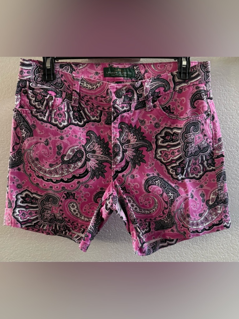 Ralph Lauren Pink Paisley Women’s Shorts